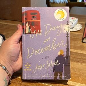 One Day in December Paperback Novel - Lavender Cover
